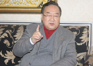 訪湖北玉立砂帶集團(tuán)股份有限公司董事長(zhǎng)黎珊玉